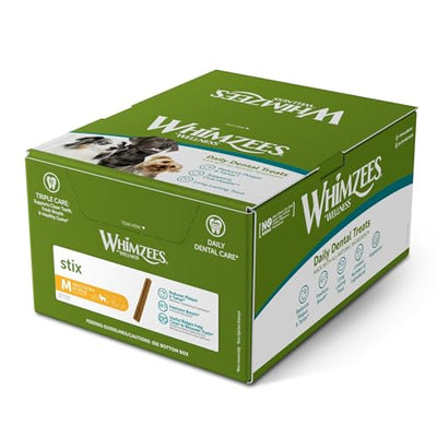 Whimzees Stix Size M/Pack of 100 in Display Pack of 1 (1 x 3 kg)