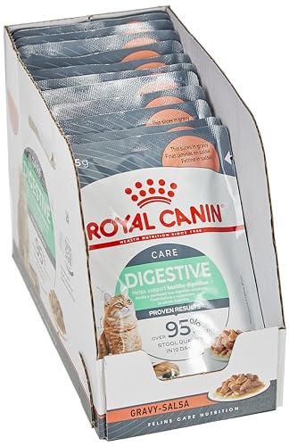 Royal Canin Digestive Care in Gravy Adult Wet Cat Food 85g (Pack of 12)