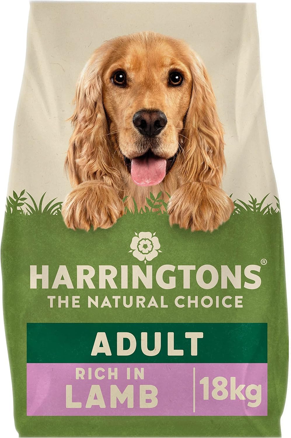 Harringtons Complete Dry Adult Dog Food Lamb & Rice 18kg - Made with All Natural Ingredients