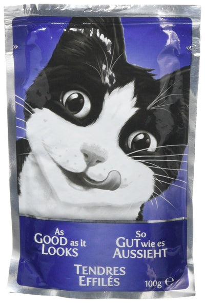 Felix As Good As It Looks Cat Food Fish 80 x 100g (80 Pouches)