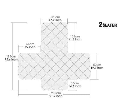 Waterproof Sofa Cover Anti Slip And Scratch