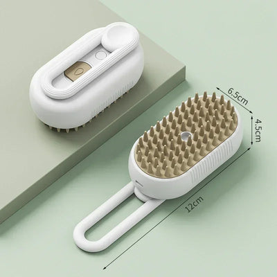 Upgraded Pet Spray Grooming Comb Steamy Floating Hair Removal Cleaning Steam Brush Styling for Dogs Cats Accessories