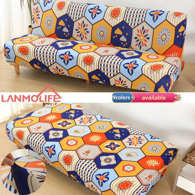 LANMOLIFE Spandex Sofa Bed Cover