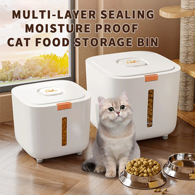 Pet food storage barrel large storage barrel food sealed moisture-proof cat food barrel storage cat food dog food barrel