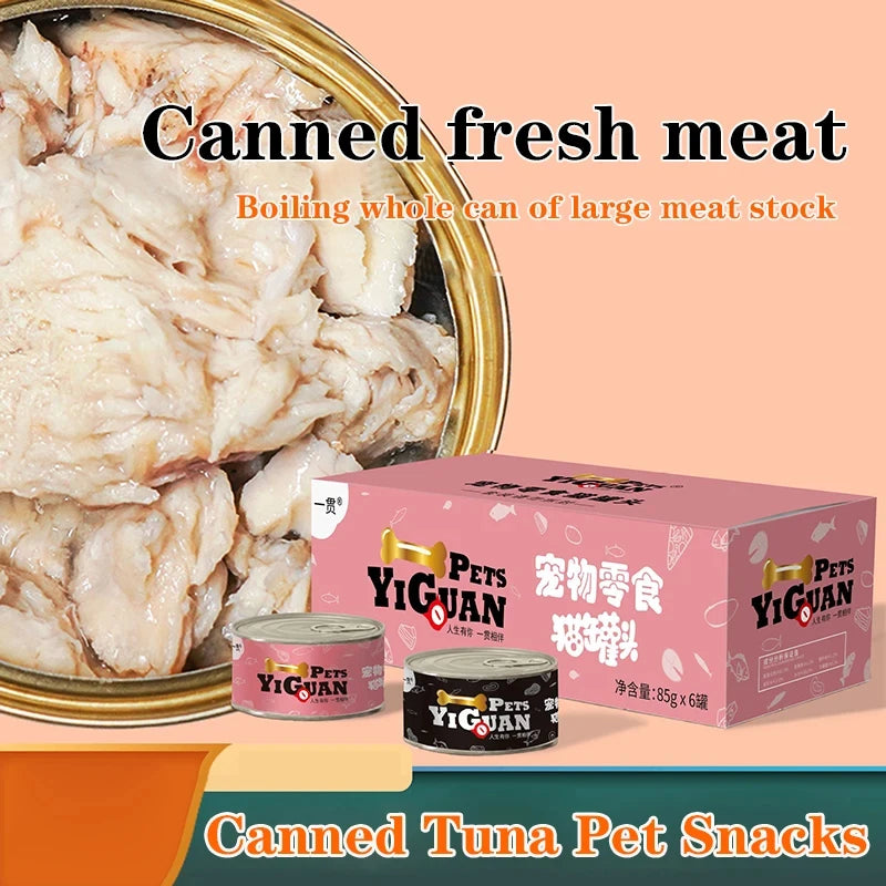 Canned cat snacks canned dog beef canned chicken canned pet wholesale pet snacks